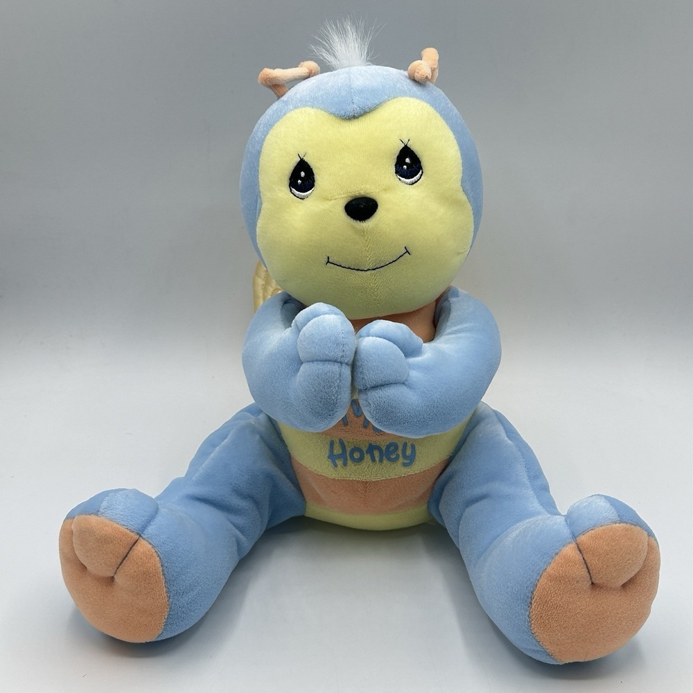 Precious Moments Enesco Bee My Honey Plush 9 Inch VTG 2001 Blue Yellow